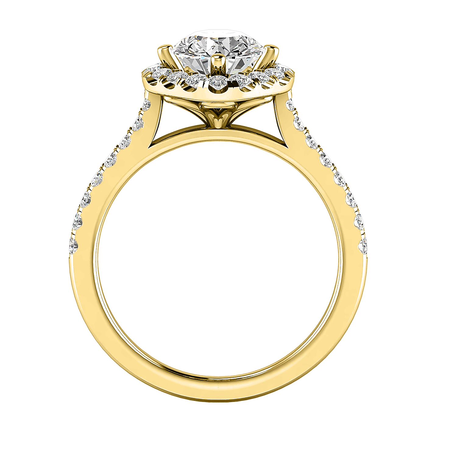 Maggie Halo Engagement Ring